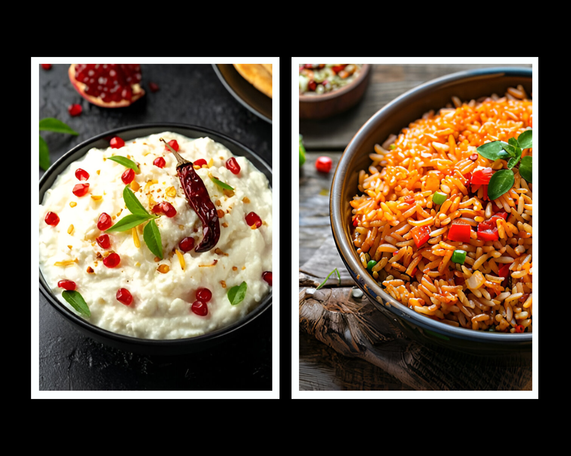 Tomato and Curd Rice Combo